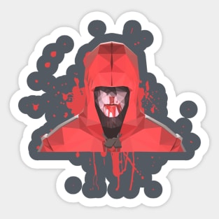 Low Poly Headhunter Scout Sticker